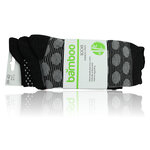 Herren Muster Bambussocken Apollo anthrazit-mix - 47