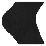 Herren Socken ohne Gummidruck Merino-Wolle Apollo schwarz - 8