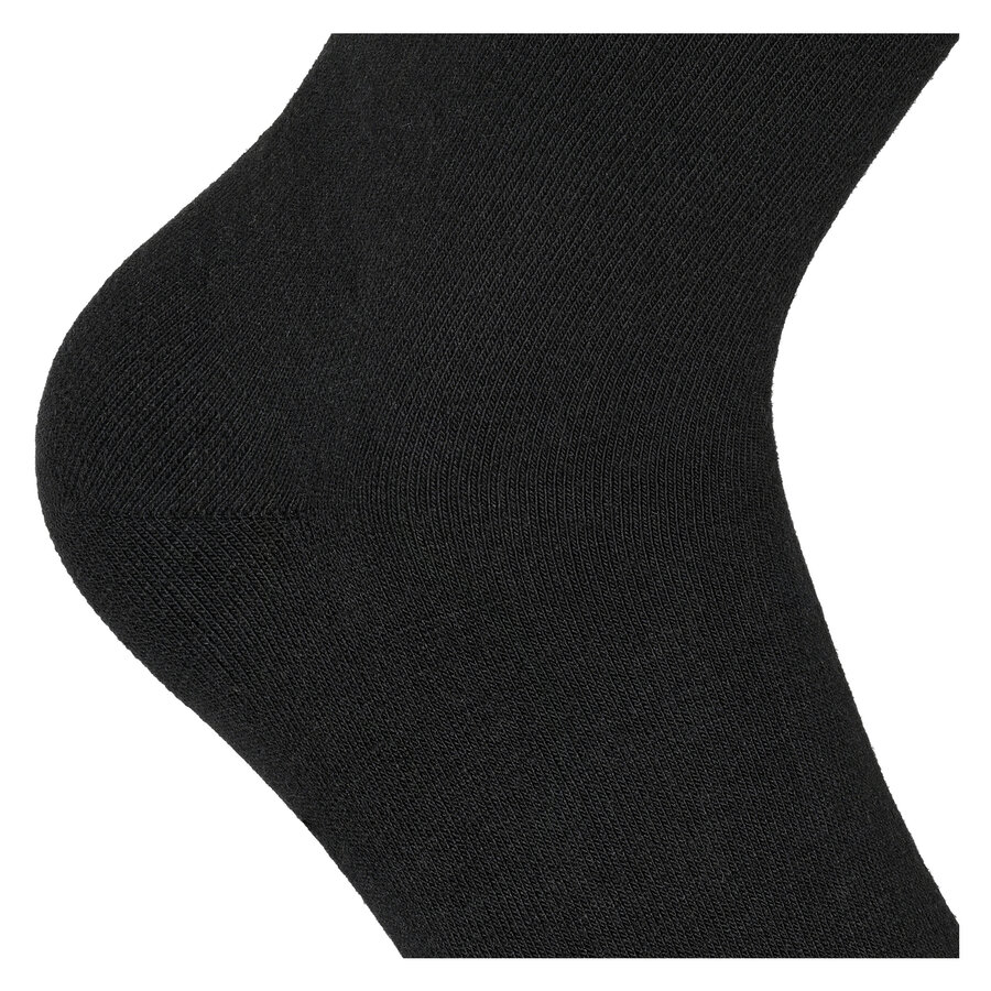 Herren Socken ohne Gummidruck Merino-Wolle Apollo schwarz - 7