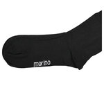 Herren Socken ohne Gummidruck Merino-Wolle Apollo schwarz - 4
