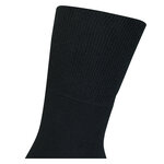 Diabetiker Venensocken dick Baumwolle Ultraflex schwarz - 12
