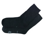 Diabetiker Venensocken dick Baumwolle Ultraflex schwarz - 15