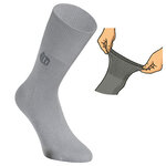 Diabetiker Venensocken dünn Baumwolle Ultraflex hellgrau - 5