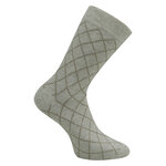 Herren Socken Bio-Baumwolle Streifen Muster beige Apollo - 37