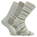 Herren Socken Bio-Baumwolle Streifen Muster beige Apollo - 38