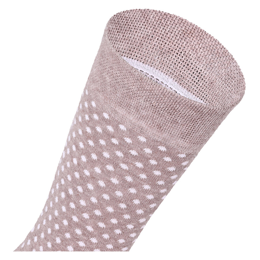 Herren Socken Baumwolle Streifen Muster beige Apollo - 16