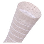 Herren Socken Bio-Baumwolle Streifen Muster beige Apollo - 27