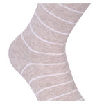 Herren Socken Bio-Baumwolle Streifen Muster beige Apollo - 29