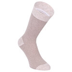 Herren Socken Bio-Baumwolle Streifen Muster beige Apollo - 9