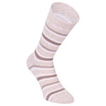 Herren Socken Bio-Baumwolle Streifen Muster beige Apollo - 21