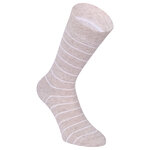 Herren Socken Bio-Baumwolle Streifen Muster beige Apollo - 31