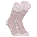Herren Socken Bio-Baumwolle Streifen Muster beige Apollo - 33