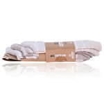Herren Socken Bio-Baumwolle Streifen Muster beige Apollo - 12