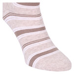 Herren Socken Bio-Baumwolle Streifen Muster beige Apollo - 35