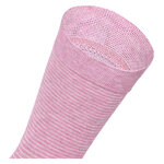 Damen Socken Bio-Baumwolle Apollo Muster Ringel Herzen Sterne beige-altrosa-mix - 4