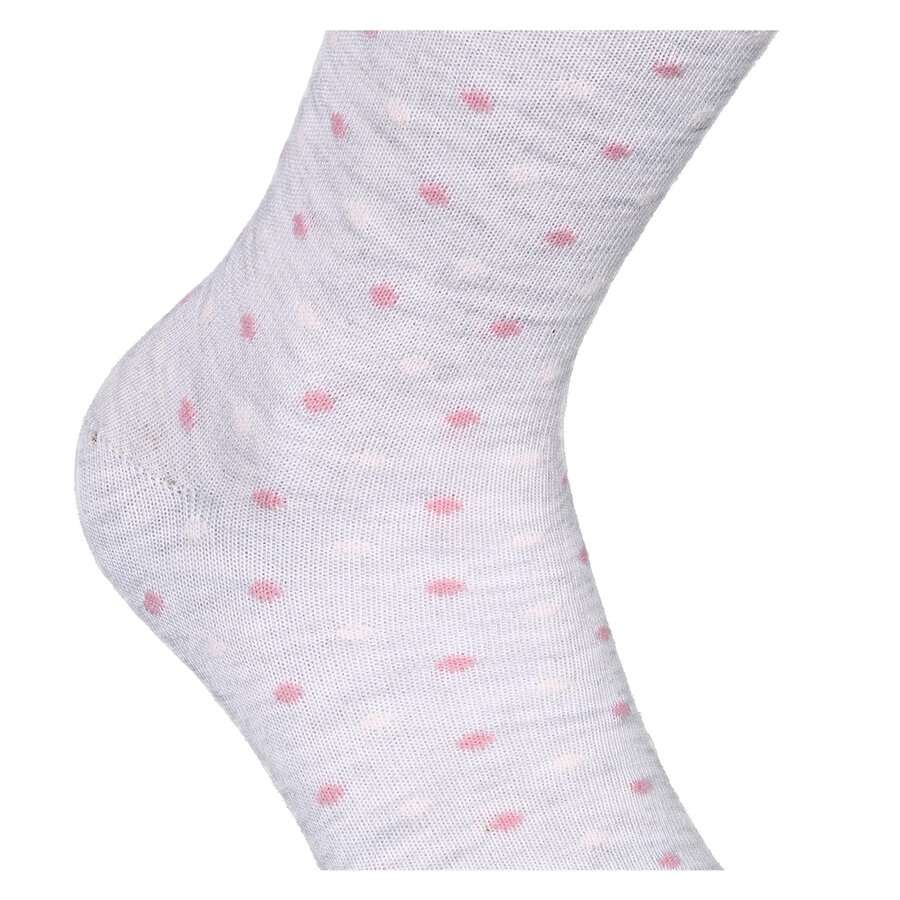 Damen Socken Baumwolle Apollo Muster Ringel Herzen Sterne beige-altrosa-mix - 18