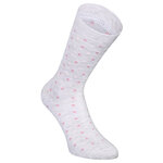 Damen Socken Bio-Baumwolle Apollo Muster Ringel Herzen Sterne beige-altrosa-mix - 8