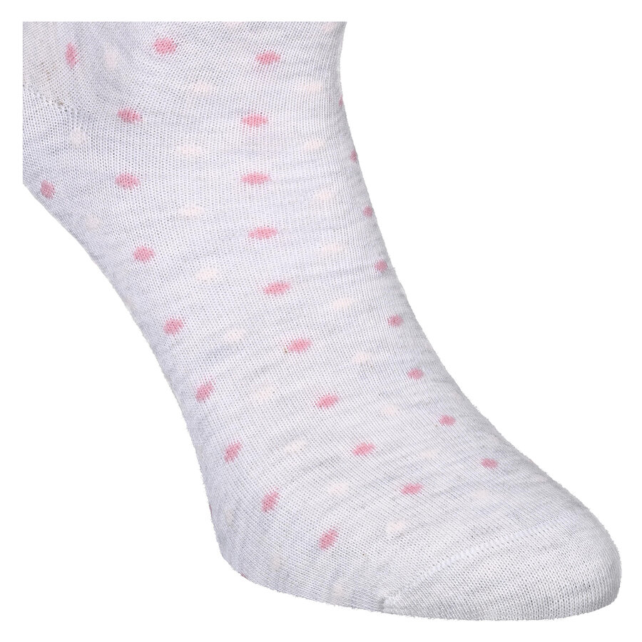 Damen Socken Baumwolle Apollo Muster Ringel Herzen Sterne beige-altrosa-mix - 13