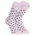 Damen Socken Bio-Baumwolle Apollo Muster Ringel Herzen Sterne beige-altrosa-mix - 11