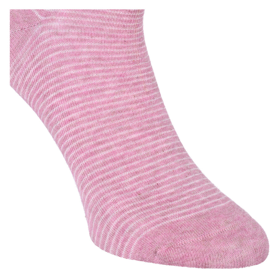 Damen Socken Baumwolle Apollo Muster Ringel Herzen Sterne beige-altrosa-mix - 39