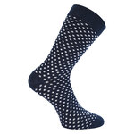 Herren Socken Bio Baumwolle Linien Muster blau-marine-mix Apollo - 46
