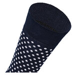 Herren Socken Bio Baumwolle Linien Muster blau-marine-mix Apollo - 16