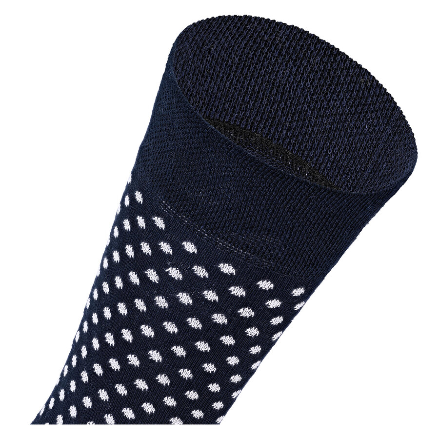 Herren Socken Baumwolle Linien Muster blau-marine-mix Apollo - 16