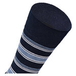 Herren Socken Bio Baumwolle Linien Muster blau-marine-mix Apollo - 17