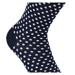 Herren Socken Bio Baumwolle Linien Muster blau-marine-mix Apollo - 18