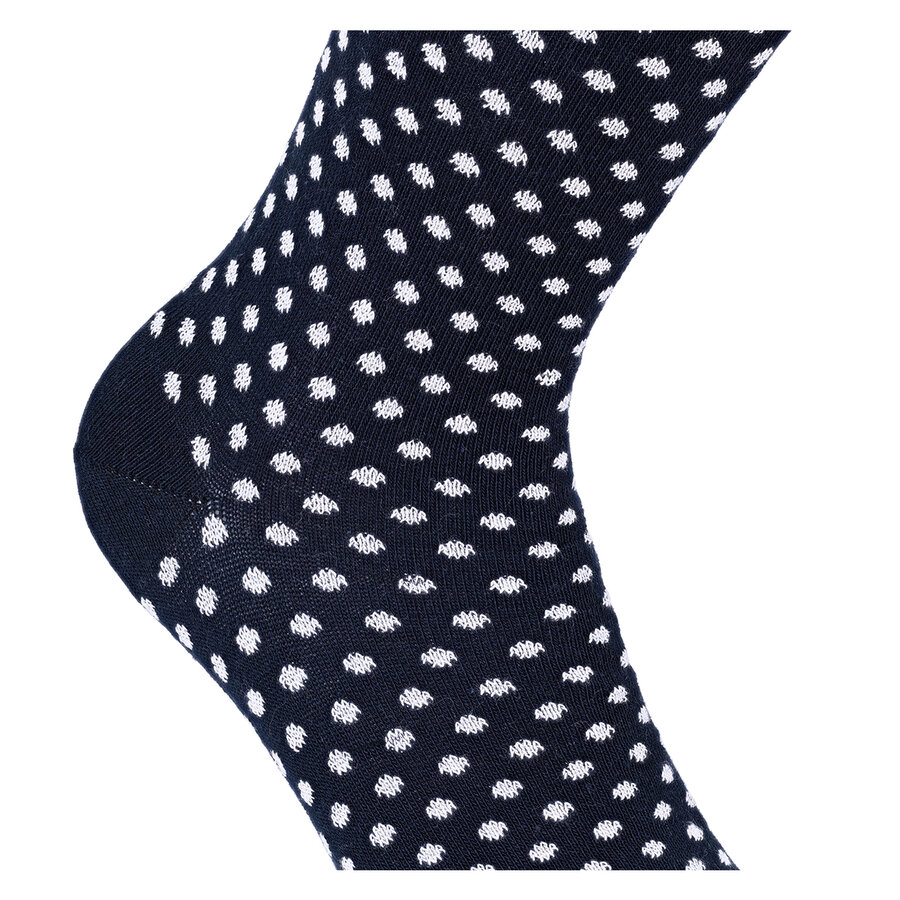 Herren Socken Baumwolle Linien Muster blau-marine-mix Apollo - 18