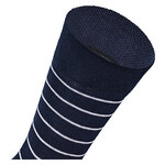 Herren Socken Bio Baumwolle Linien Muster blau-marine-mix Apollo - 28