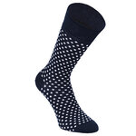 Herren Socken Bio Baumwolle Linien Muster blau-marine-mix Apollo - 20