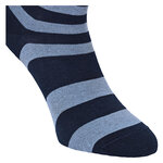 Herren Socken Bio Baumwolle Linien Muster blau-marine-mix Apollo - 24