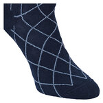 Herren Socken Bio Baumwolle Linien Muster blau-marine-mix Apollo - 13