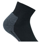 Sport Sneaker Kurzsocken Silberionen Frottee Fußbett Made in Germany schwarz - 10