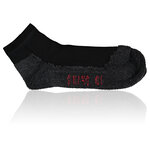 Sport Sneaker Kurzsocken Silberionen Frottee Fußbett Made in Germany schwarz - 7