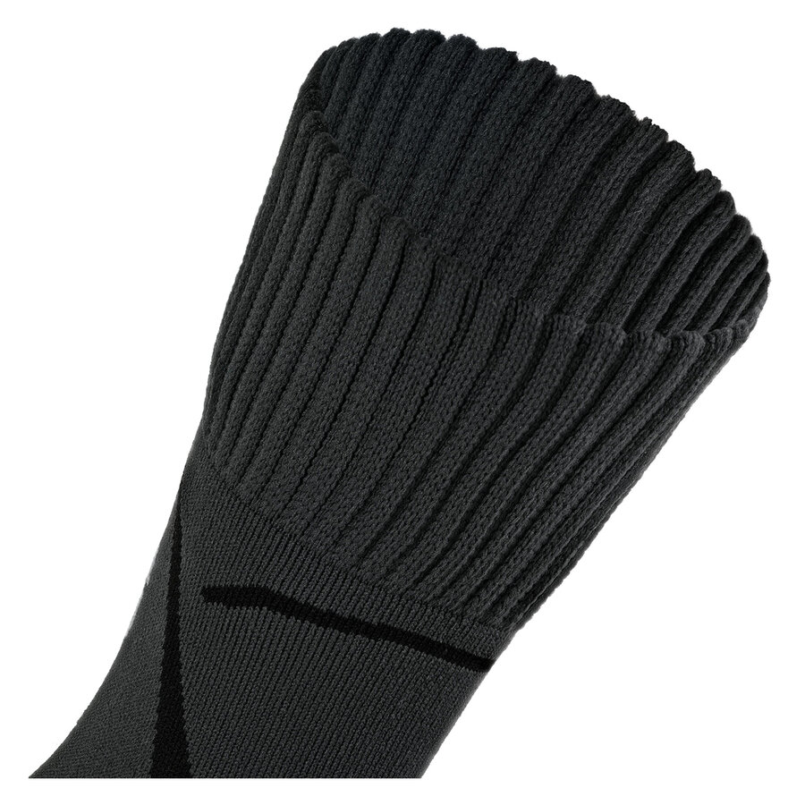 Diabetiker Trekking Wandersocken mit Silber dunkelgrau - 3