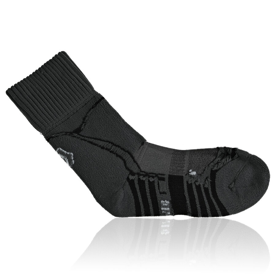 Diabetiker Trekking Wandersocken mit Silber dunkelgrau - 7