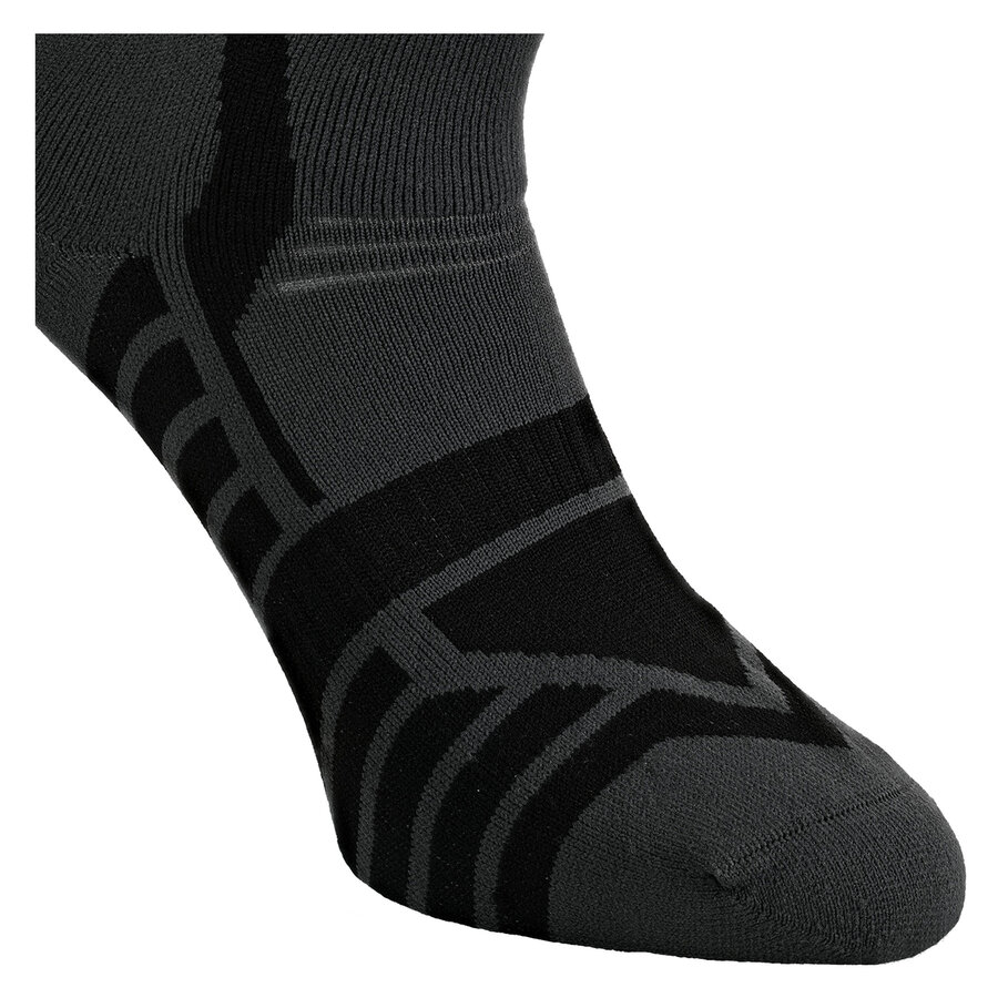 Diabetiker Trekking Wandersocken mit Silber dunkelgrau - 9