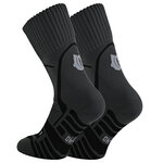 Diabetiker Trekking Wandersocken Deodorant Silberionen dunkelgrau - 12