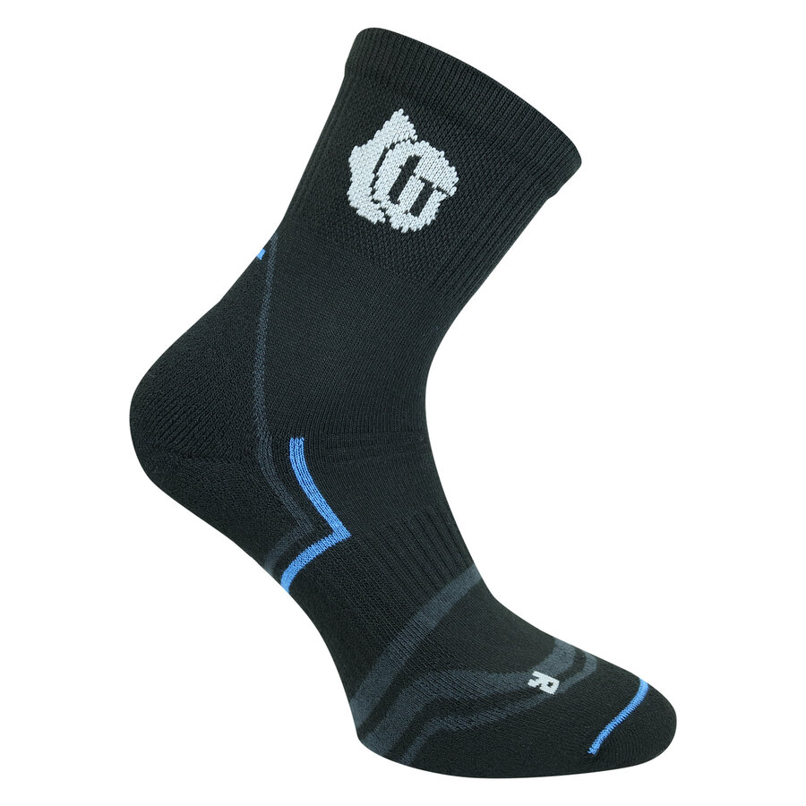 Nordic Walking Kurzsocken Sanitized Deodorant Coolmax schwarz