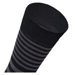 Bio-Baumwolle Socken Streifen Muster schwarz Apollo - 4
