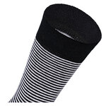Bio-Baumwolle Socken Streifen Muster schwarz Apollo - 17