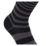 Bio-Baumwolle Socken Streifen Muster schwarz Apollo - 6