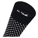 Bio-Baumwolle Socken Streifen Muster schwarz Apollo - 27