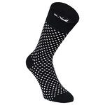 Bio-Baumwolle Socken Streifen Muster schwarz Apollo - 21