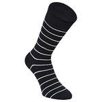 Bio-Baumwolle Socken Streifen Muster schwarz Apollo - 8