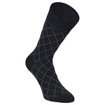 Bio-Baumwolle Socken Streifen Muster schwarz Apollo - 31