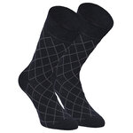Bio-Baumwolle Socken Streifen Muster schwarz Apollo - 10