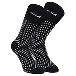 Bio-Baumwolle Socken Streifen Muster schwarz Apollo - 33